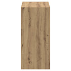 vidaXL Kleiderschrank mit Regal Artisan-Eiche 77 x 48 x 102 cm