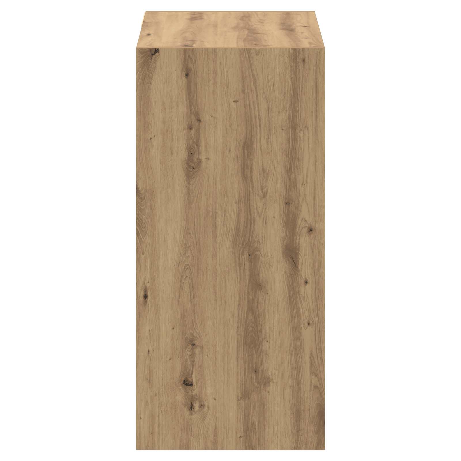 vidaXL Kleiderschrank mit Regal Artisan-Eiche 77 x 48 x 102 cm