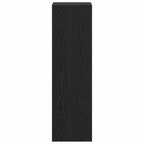 vidaXL Raumteiler Bücherregal Schwarz Eichen-Optik 99 x 29 x 99 cm