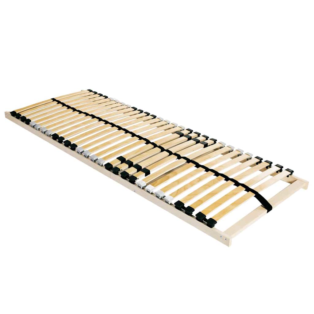vidaXL Bett-Lattenrost Braun 70 x 190 cm Massivholz Buche