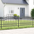 vidaXL Gartenzaun KAMPEN Grau