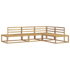 vidaXL Outdoor-Sofagarnitur 4 Stück
