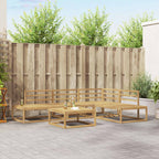 vidaXL Outdoor-Sofagarnitur 5 Stück