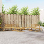 vidaXL Outdoor-Sofagarnitur 6 Stück