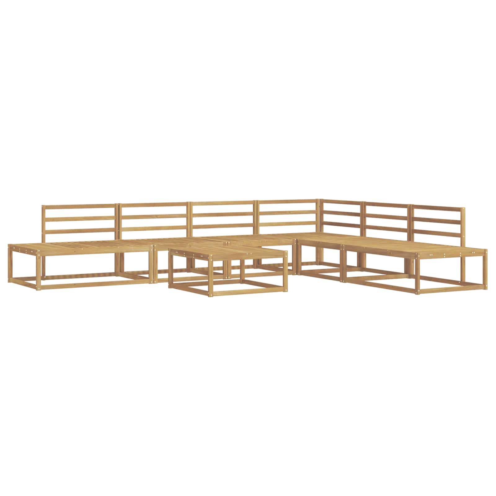 vidaXL Outdoor-Sofagarnitur 6 Stück