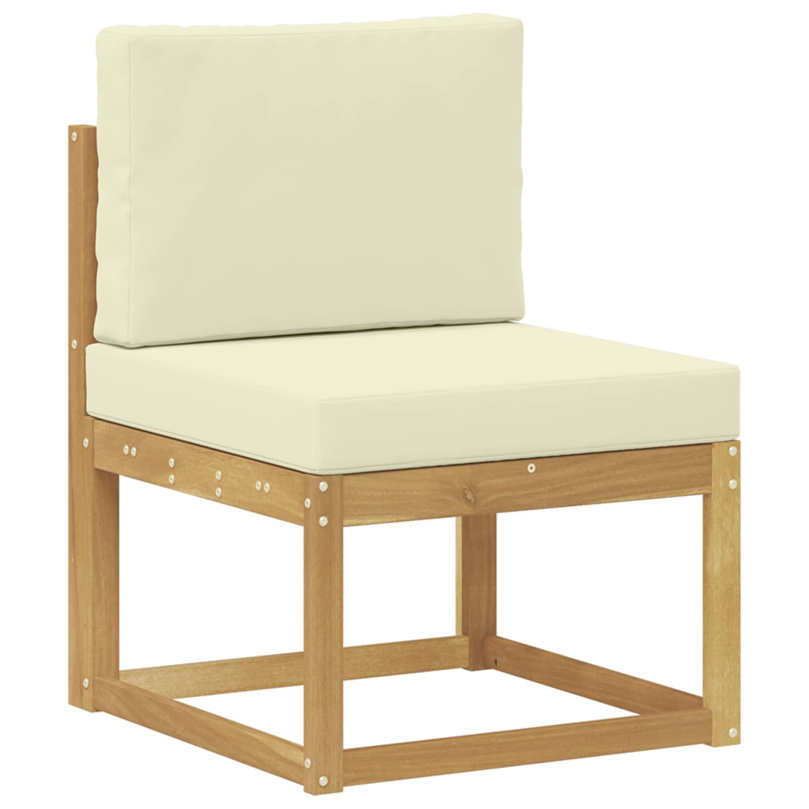 vidaXL Outdoor-Sofagarnitur mit Kissen 5 pcs Massivholz Akazie
