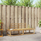 vidaXL Outdoor-Sofagarnitur 2 pcs Weiß 182,5 x 63 x 73 cm
