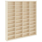 vidaXL Wanddisplay-Case mit Regal Beige 40 x 4,5 x 43 cm Holzwerkstoff