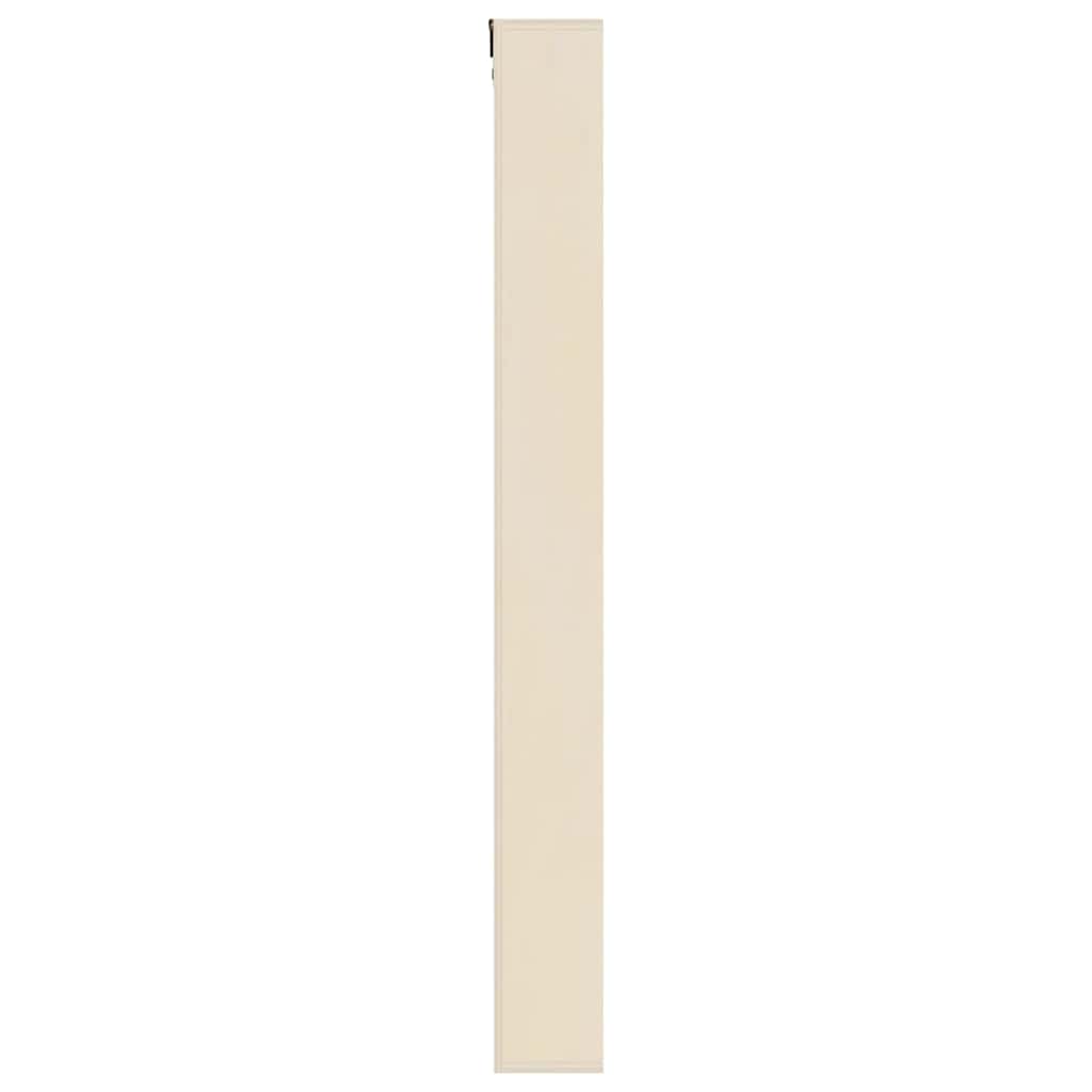 vidaXL Wanddisplay-Case mit Regal Beige 40 x 4,5 x 43 cm Holzwerkstoff