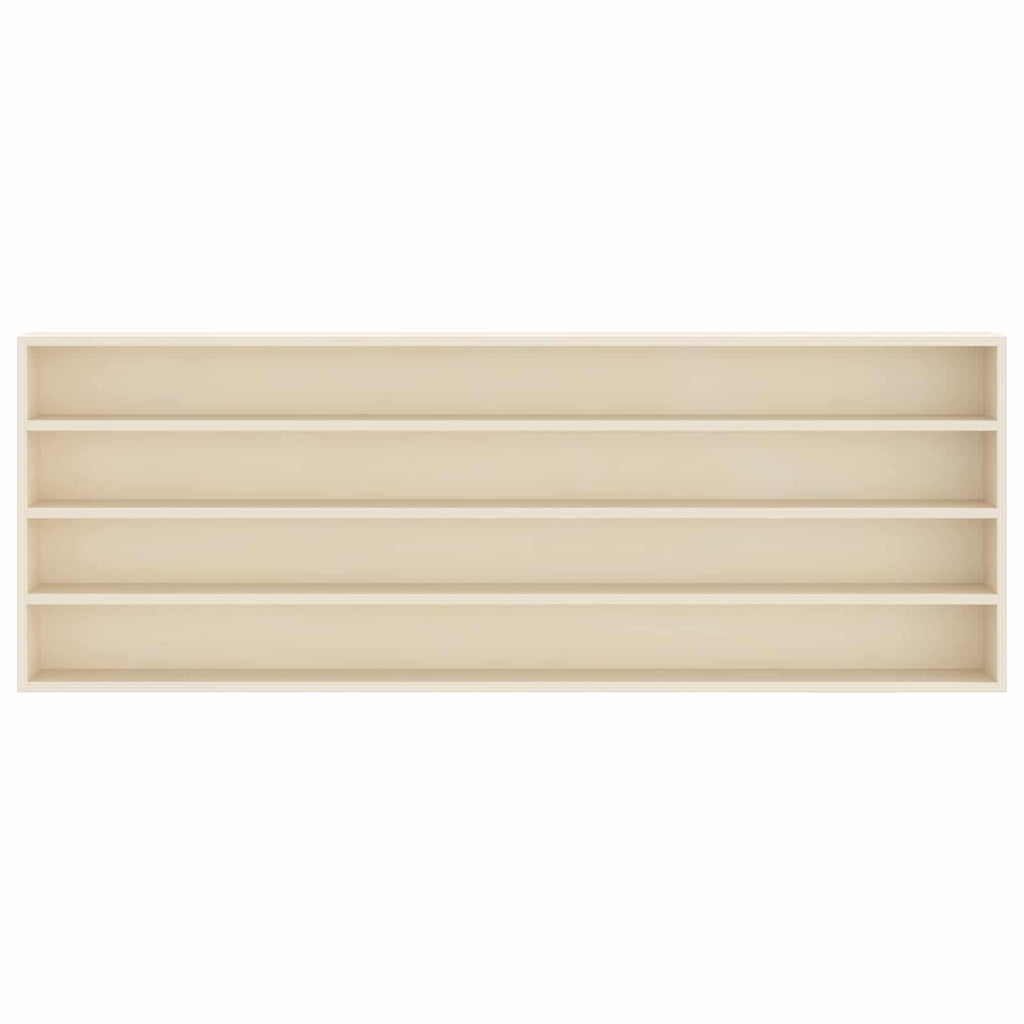 vidaXL Wanddisplay-Case Beige 100 x 8,5 x 36 cm Holzwerkstoff