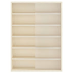 vidaXL Wanddisplay-Case mit Regal Beige 40 x 8,5 x 54 cm Sperrholz