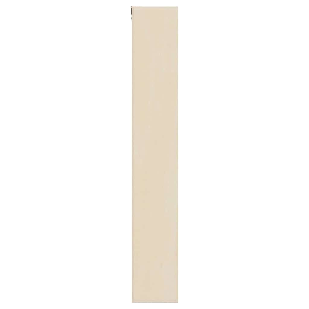 vidaXL Wanddisplay-Case mit Regal Beige 40 x 8,5 x 54 cm Sperrholz