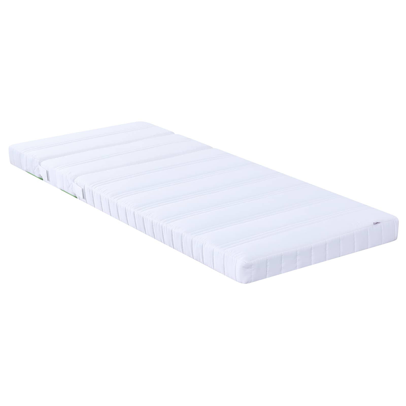 vidaXL Erweiterbare Schaumstoffmatratze 80 x 200 cm Weiß