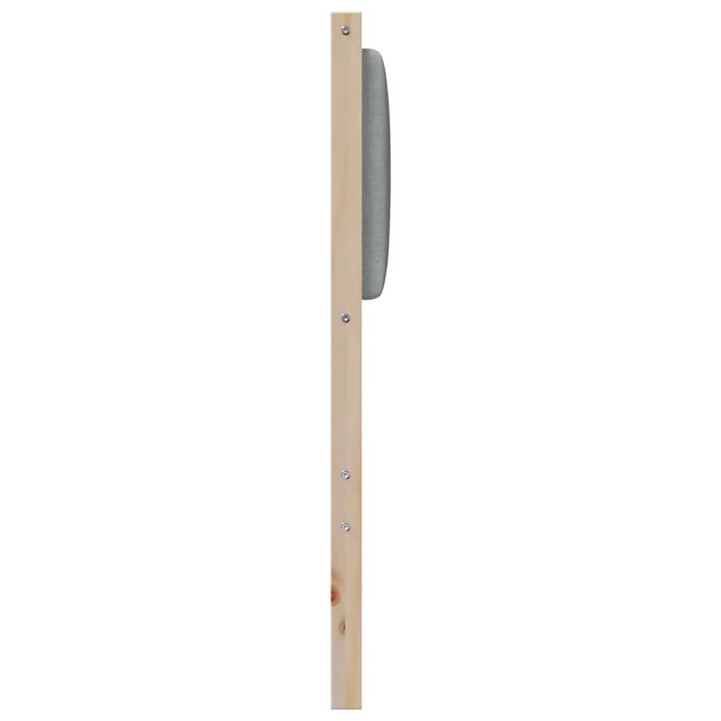 vidaXL Kopfteil Braun Massivholz Kiefer