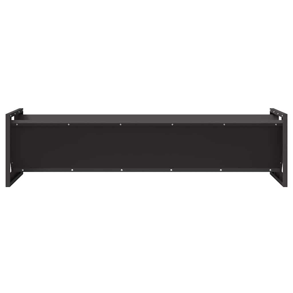 vidaXL Futtertröge für Nutztiere Schwarz 108 x 50 x 28 cm