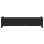 vidaXL Futtertröge für Nutztiere Schwarz 108 x 50 x 28 cm