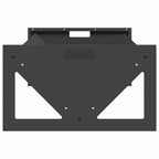 vidaXL Futtertröge für Nutztiere Schwarz 108 x 50 x 28 cm