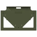 vidaXL Futtertröge für Nutztiere Olive Grün 108 x 50 x 28 cm
