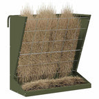 vidaXL Heu Futterspender Olive Grün 71 x 33 x 70 cm