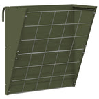 vidaXL Hängender Heufutterspender Olive Grün 61 x 33 x 66 cm