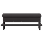 vidaXL Hühnertretfeeder Schwarz 48,5 x 39,5 x 19 cm