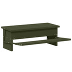 vidaXL Hühnertretfeeder Olive Grün 48,5 x 39,5 x 19 cm