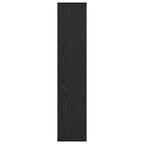 vidaXL Bücherregal Schwarz Eichen-Optik 137,5 x 29 x 137,5 cm