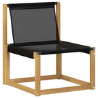 vidaXL Outdoor-Sofagarnitur 5 pcs Massives Akazienholz und Textilene