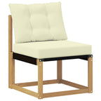 vidaXL Outdoor-Sofagarnitur 8 pcs Massives Akazienholz und Textilene