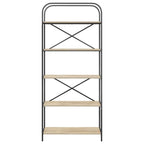 vidaXL Bücherregal Sonoma-Eiche 80 x 30 x 183 cm Holzwerkstoff