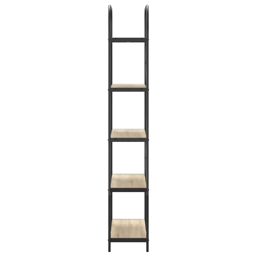 vidaXL Bücherregal Sonoma-Eiche 80 x 30 x 183 cm Holzwerkstoff