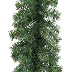vidaXL Weihnachtsgirlande mit 600 LEDs 2 pcs Grün PVC