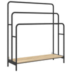 vidaXL Kleiderständer Sonoma-Eiche 90 x 30 x 100,5 cm Holzwerkstoff