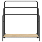 vidaXL Kleiderständer Sonoma-Eiche 90 x 30 x 100,5 cm Holzwerkstoff