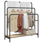 vidaXL Kleiderständer Sonoma-Eiche 90 x 30 x 100,5 cm Holzwerkstoff