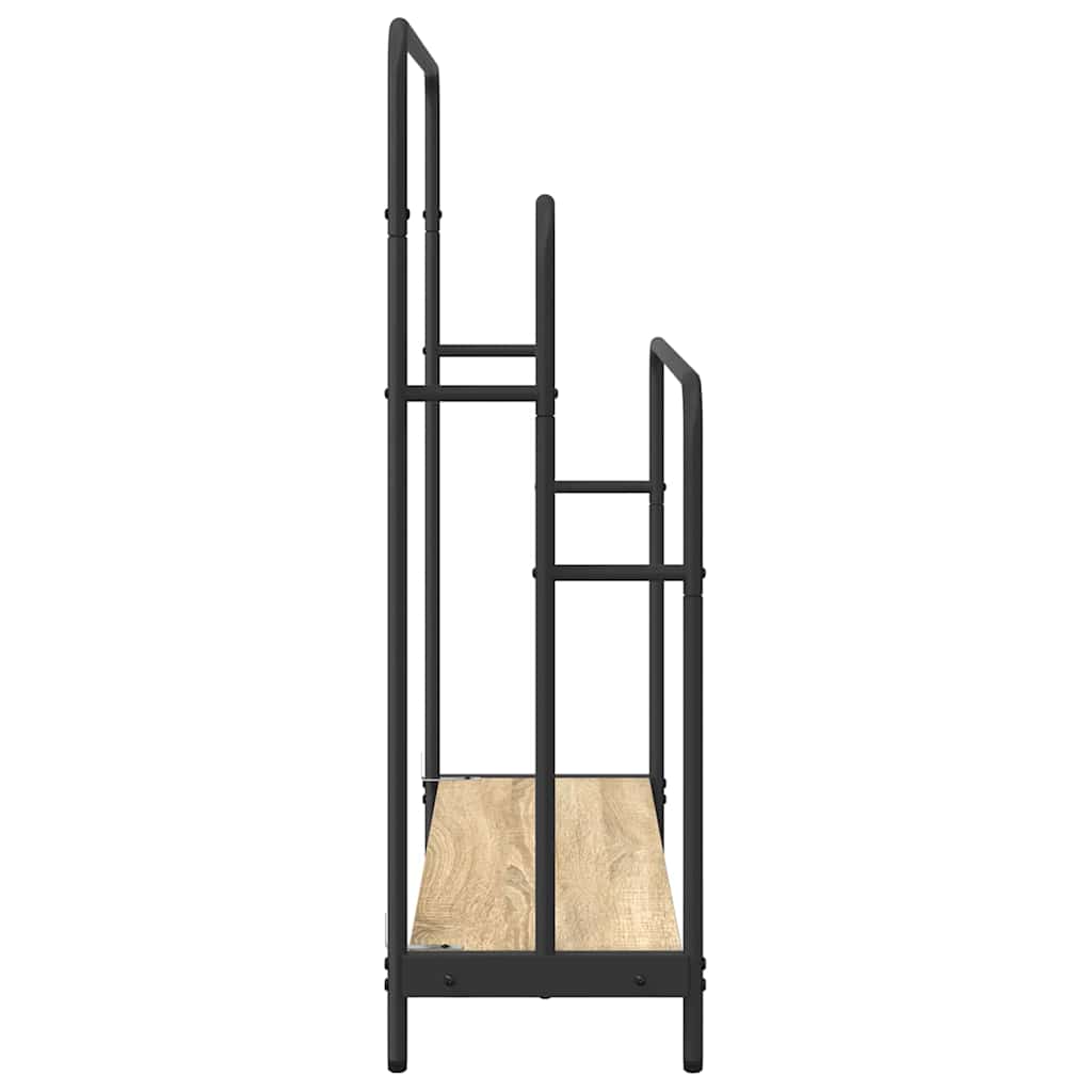 vidaXL Kleiderständer Sonoma-Eiche 90 x 30 x 100,5 cm Holzwerkstoff