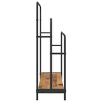 vidaXL Kleiderständer Altholz 90 x 30 x 100,5 cm Holzwerkstoff
