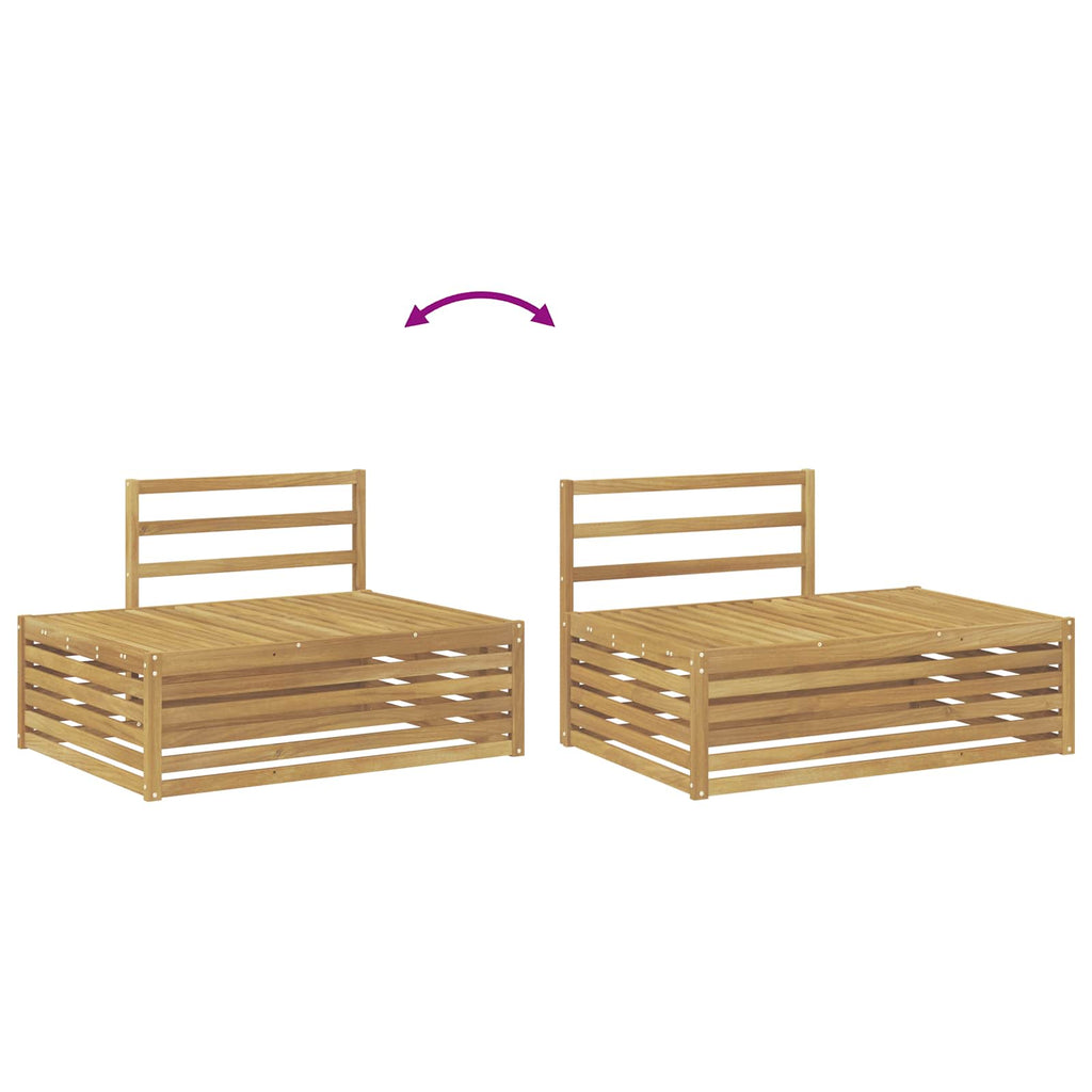 vidaXL Outdoor-Sofagarnitur 3 Stück