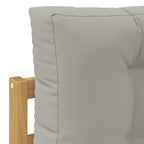 vidaXL 3 Stück Outdoor-Sofagarnitur Polyester Weiß
