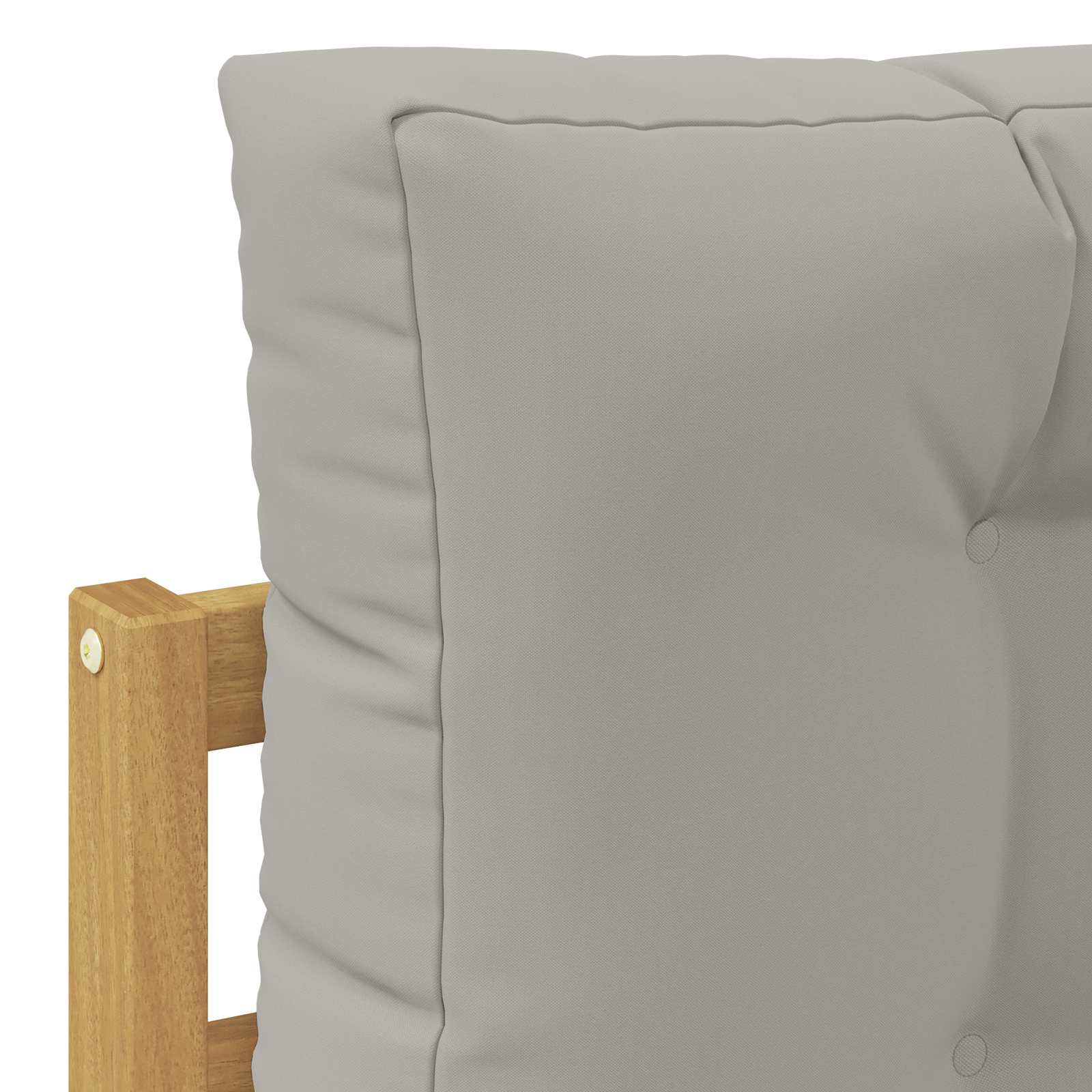 vidaXL 6 Stück Outdoor-Sofagarnitur Polyester Weiß