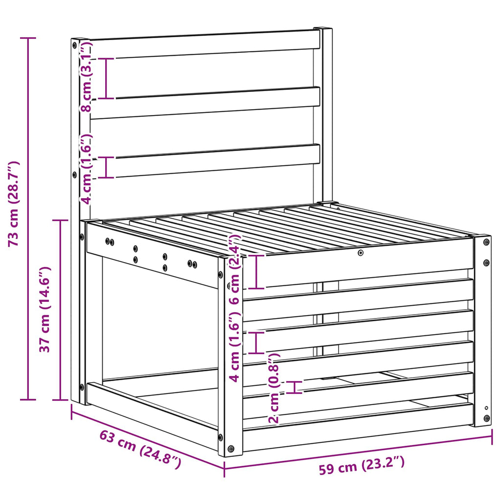 vidaXL Sofagarnituren 3 pcs