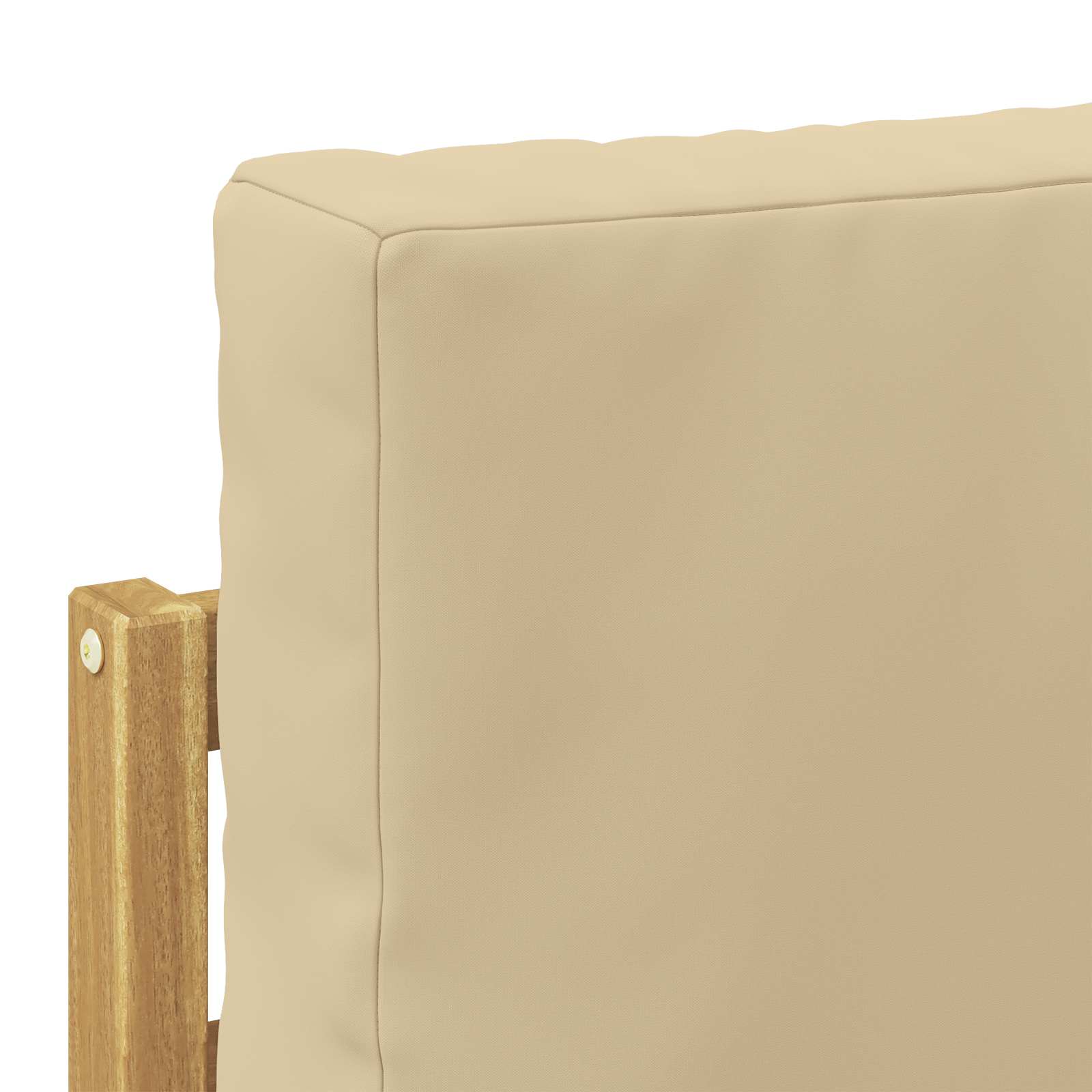 vidaXL Ecksofa Set 9 pcs Weiß und Beige 304 x 185,5 x 73 cm Polyester