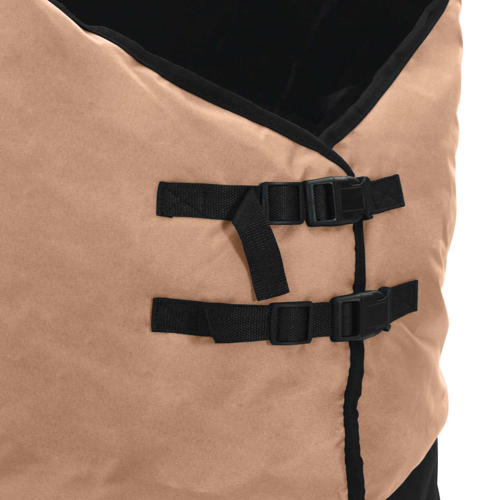 vidaXL Pferdedecke Cappuccino 75 cm Polyester