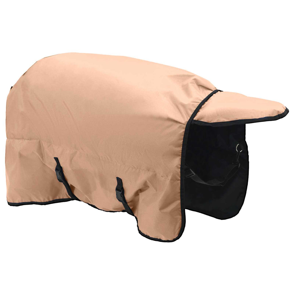 vidaXL Pferdedecke Cappuccino 75 cm Polyester