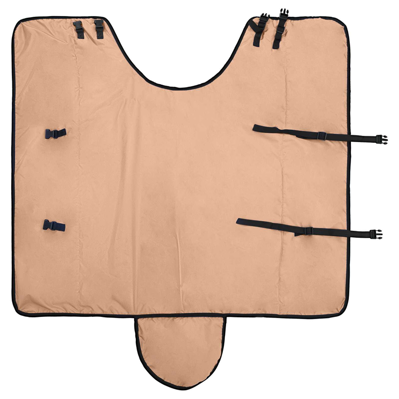 vidaXL Pferdedecke Cappuccino 75 cm Polyester