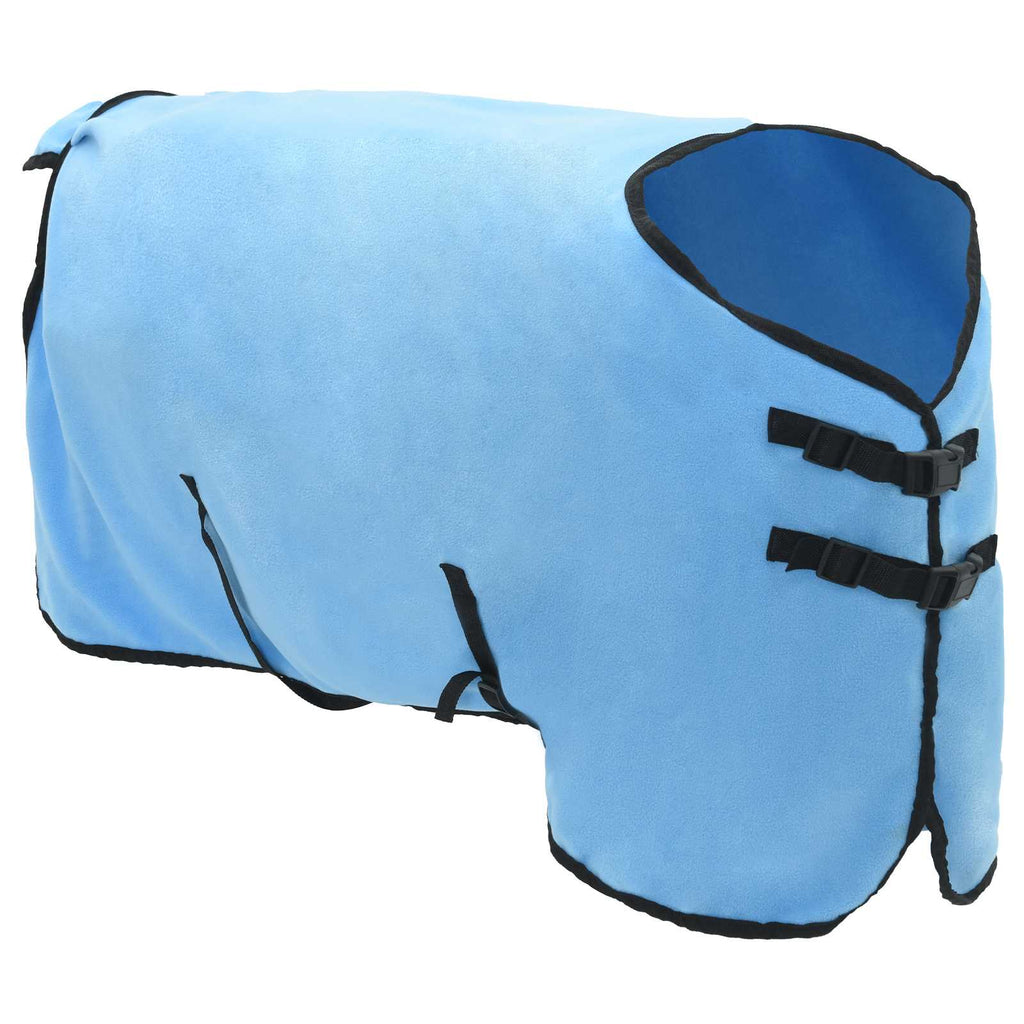 vidaXL Pferdedecke Volles Aqua 75 cm Polyester