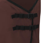 vidaXL Pferdedecke Volles Dunkelbraun 75 cm Polyester
