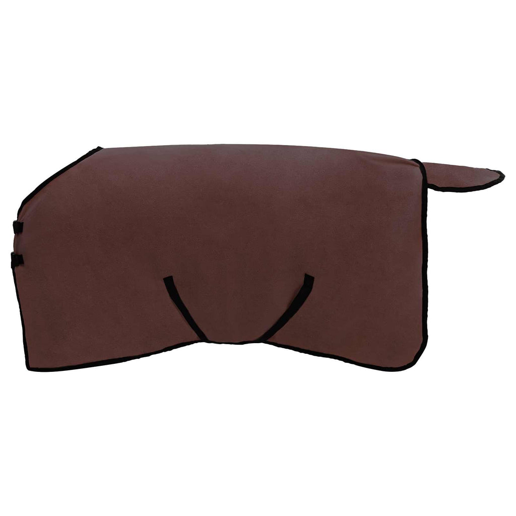 vidaXL Pferdedecke Volles Dunkelbraun 75 cm Polyester