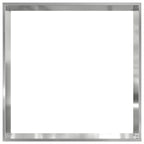 vidaXL Raseneinfassung 6 pcs Silber 40 x 40 x 13 cm Verzinkter Stahl
