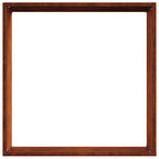 vidaXL Raseneinfassung Rostig 40 x 40 x 13 cm Wetterfeststahl